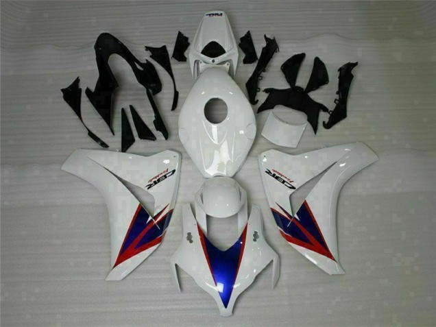 Carénages Moto Honda CBR 1000 RR 08-11 - Blanc Bleu Rouge