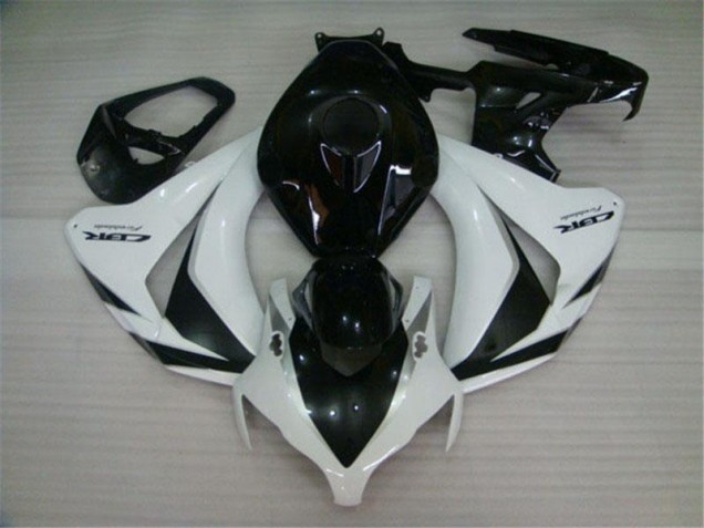 Carénages Moto Honda CBR 1000 RR 08-11 - Noir Blanc Carénages Moto Honda CBR 1000 RR 08-11 - Noir Blanc