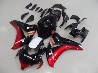 Carénages Moto Honda CBR 1000 RR 08-11 - Noir Rouge Mugen