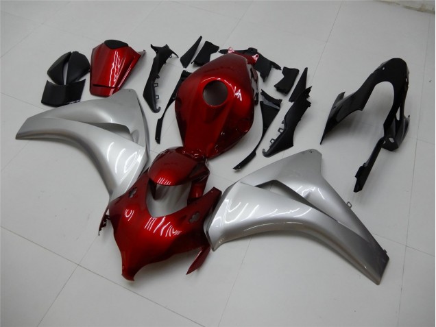 Carénages Moto Honda CBR 1000 RR 08-11 - Rouge Argent Carénages Moto Honda CBR 1000 RR 08-11 - Rouge Argent