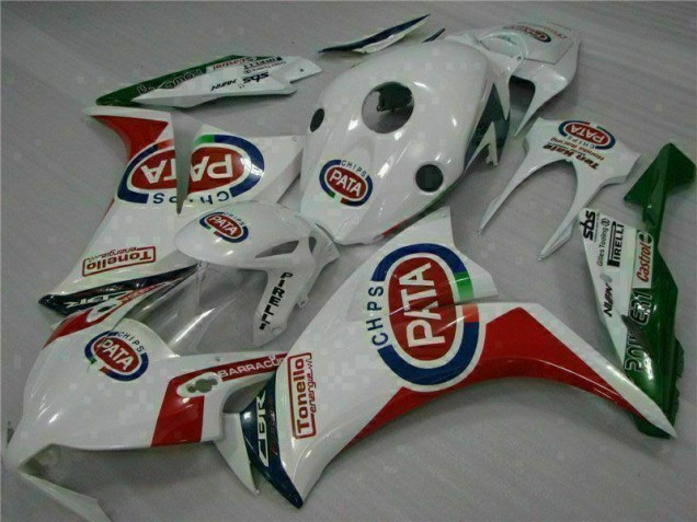 Carénages Moto Honda CBR 1000 RR 12-16 - Rouge Blanc PATA Carénages Moto Honda CBR 1000 RR 12-16 - Rouge Blanc PATA