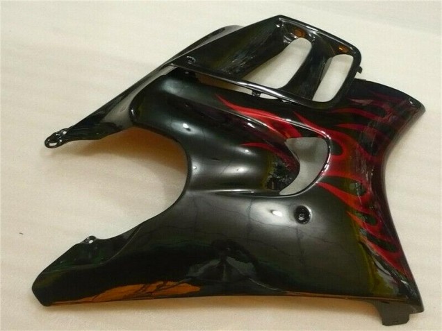 Carénages Moto Honda CBR 600 F3 95-98 - Noir Rouge Flamme Carénages Moto Honda CBR 600 F3 95-98 - Noir Rouge Flamme