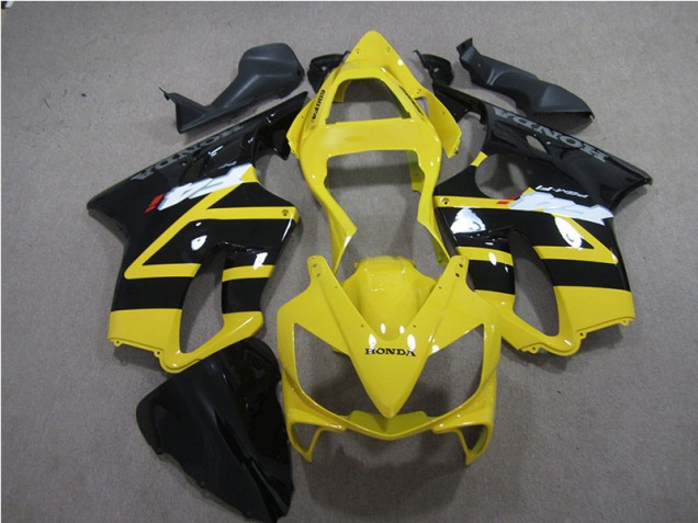 Carénages Moto Honda CBR 600 F4i 01-03 - Jaune Noir Carénages Moto Honda CBR 600 F4i 01-03 - Jaune Noir
