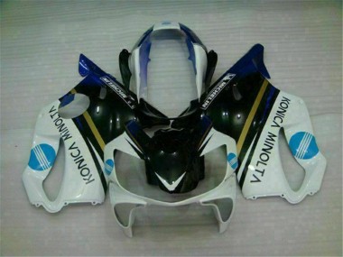 Carénages Moto Honda CBR 600 F4i 04-07 - Blanc Noir