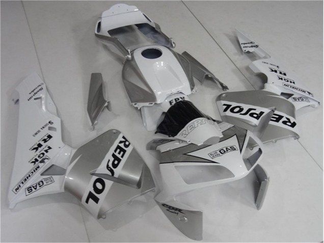 Carénages Moto Honda CBR 600 RR 03-04 - Argent Blanc Noir Repsol Carénages Moto Honda CBR 600 RR 03-04 - Argent Blanc Noir Repsol