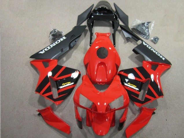 Carénages Moto Honda CBR 600 RR 03-04 - Rouge Noir Carénages Moto Honda CBR 600 RR 03-04 - Rouge Noir