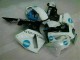 Carénages Moto Honda CBR 600 RR 05-06 - Blanc Bleu Carénages Moto Honda CBR 600 RR 05-06 - Blanc Bleu
