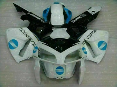 Carénages Moto Honda CBR 600 RR 05-06 - Blanc Bleu