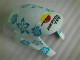Carénages Moto Honda CBR 600 RR 05-06 - Blanc Bleu Nastro Azzurro 46
