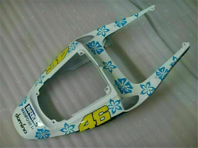Carénages Moto Honda CBR 600 RR 05-06 - Blanc Bleu Nastro Azzurro 46