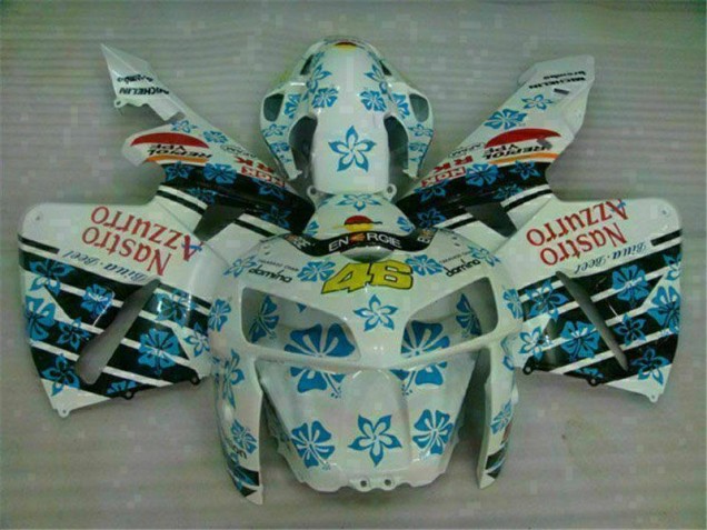 Carénages Moto Honda CBR 600 RR 05-06 - Blanc Bleu Nastro Azzurro 46