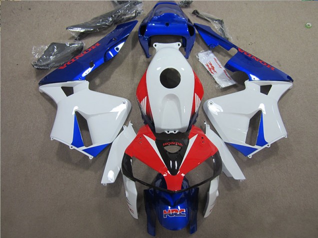 Carénages Moto Honda CBR 600 RR 05-06 - Blanc Bleu Rouge HRC Carénages Moto Honda CBR 600 RR 05-06 - Blanc Bleu Rouge HRC
