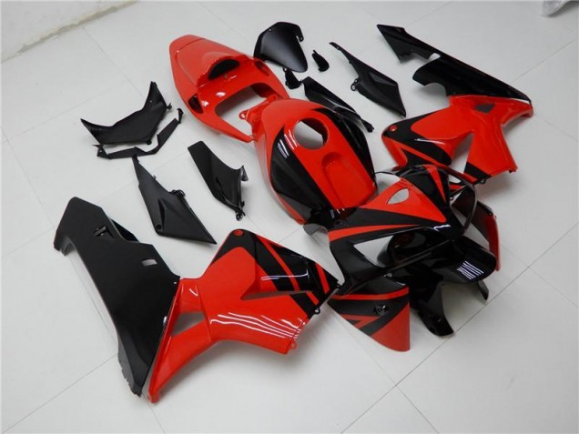 Carénages Moto Honda CBR 600 RR 05-06 - Rouge Noir Carénages Moto Honda CBR 600 RR 05-06 - Rouge Noir