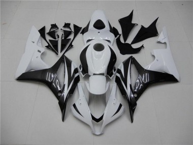 Carénages Moto Honda CBR 600 RR 07-08 - Blanc Noir