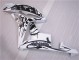 Carénages Moto Honda CBR 600 RR 07-08 - Noir Blanc Carénages Moto Honda CBR 600 RR 07-08 - Noir Blanc