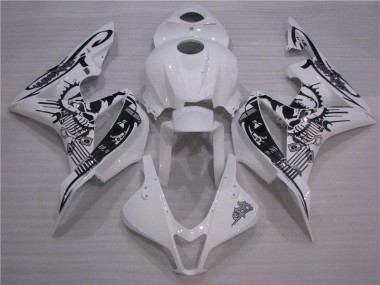 Carénages Moto Honda CBR 600 RR 07-08 - Noir Blanc