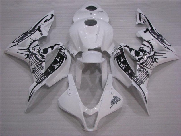 Carénages Moto Honda CBR 600 RR 07-08 - Noir Blanc Carénages Moto Honda CBR 600 RR 07-08 - Noir Blanc