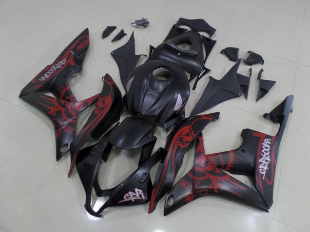 Carénages Moto Honda CBR 600 RR 07-08 - Noir Rouge Carénages Moto Honda CBR 600 RR 07-08 - Noir Rouge