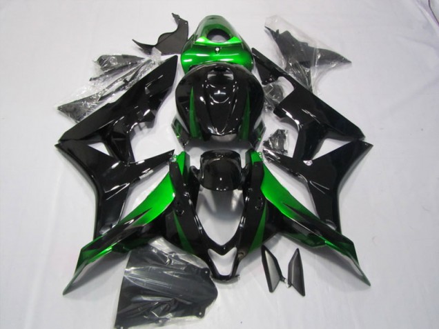 Carénages Moto Honda CBR 600 RR 07-08 - Noir Vert