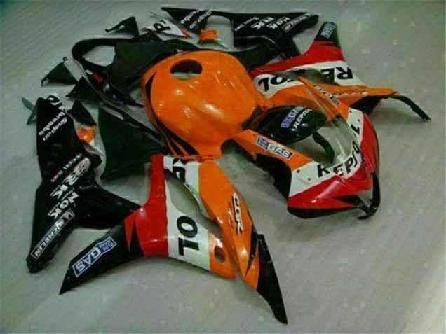 Carénages Moto Honda CBR 600 RR 07-08 - Orange Noir Repsol Carénages Moto Honda CBR 600 RR 07-08 - Orange Noir Repsol