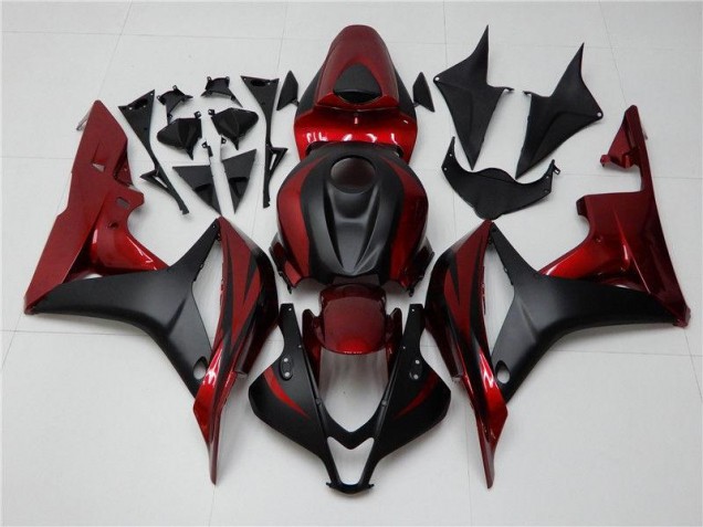 Carénages Moto Honda CBR 600 RR 07-08 - Rouge Noir Carénages Moto Honda CBR 600 RR 07-08 - Rouge Noir