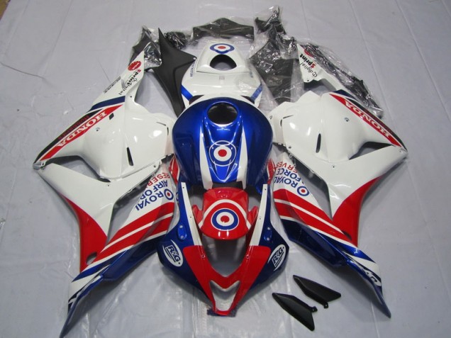 Carénages Moto Honda CBR 600 RR 09-12 - Blanc Bleu Rouge Carénages Moto Honda CBR 600 RR 09-12 - Blanc Bleu Rouge
