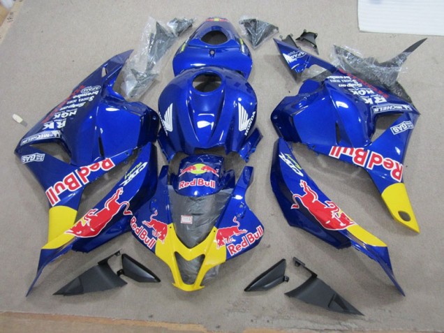 Carénages Moto Honda CBR 600 RR 09-12 - Bleu Red Bull Carénages Moto Honda CBR 600 RR 09-12 - Bleu Red Bull