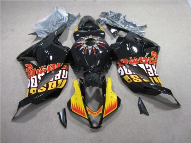 Carénages Moto Honda CBR 600 RR 09-12 - Noir Jaune