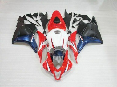 Carénages Moto Honda CBR 600 RR 09-12 - Noir Rouge Blanc