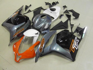 Carénages Moto Honda CBR 600 RR 09-12 - Orange Gris Noir