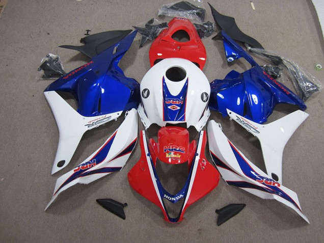 Carénages Moto Honda CBR 600 RR 09-12 - Rouge Blanc Bleu HRC
