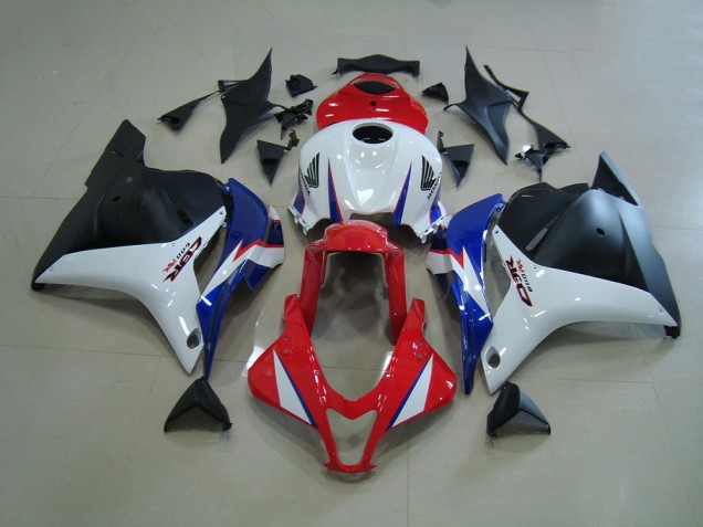 Carénages Moto Honda CBR 600 RR 09-12 - Rouge Blanc Noir