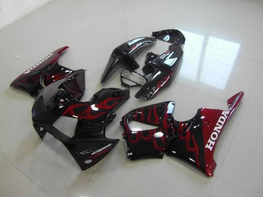 Carénages Moto Honda CBR 900 RR 919 98-99 - Noir Rouge