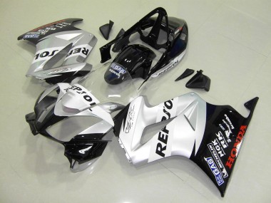 Carénages Moto Honda VFR 800 02-13 - Argent Repsol