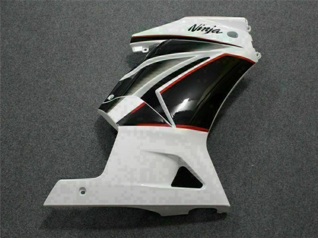 Carénages Moto Kawasaki EX250 08-12 - Blanc Noir Ninja Carénages Moto Kawasaki EX250 08-12 - Blanc Noir Ninja
