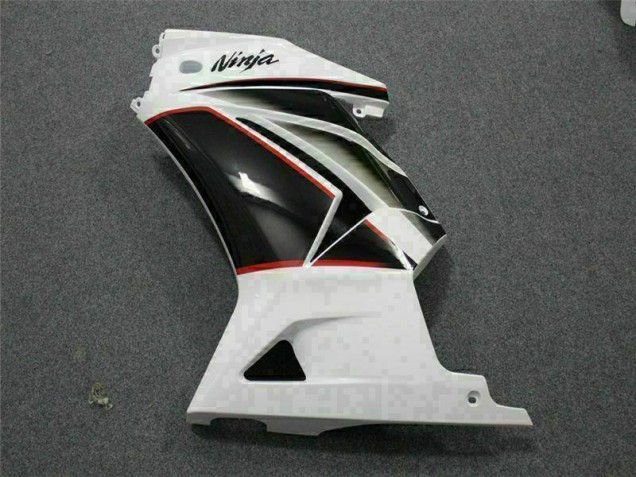 Carénages Moto Kawasaki EX250 08-12 - Blanc Noir Ninja Carénages Moto Kawasaki EX250 08-12 - Blanc Noir Ninja
