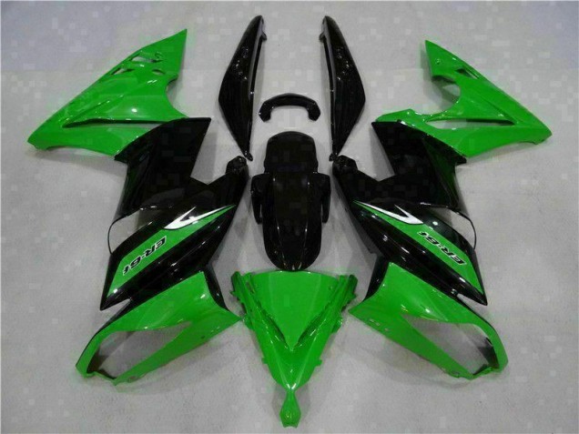 Carénages Moto Kawasaki EX650 06-08 - Vert Noir Carénages Moto Kawasaki EX650 06-08 - Vert Noir