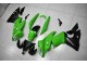 Carénages Moto Kawasaki EX650 09-11 - Vert Noir Carénages Moto Kawasaki EX650 09-11 - Vert Noir
