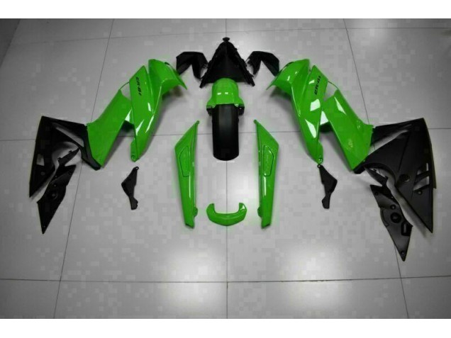 Carénages Moto Kawasaki EX650 09-11 - Vert Noir Carénages Moto Kawasaki EX650 09-11 - Vert Noir