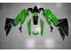 Carénages Moto Kawasaki EX650 09-11 - Vert Noir Carénages Moto Kawasaki EX650 09-11 - Vert Noir