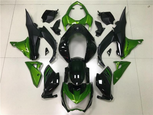 Carénages Moto Kawasaki Z800 13-16 - Vert Noir Carénages Moto Kawasaki Z800 13-16 - Vert Noir