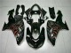 Carénages Moto Kawasaki ZX10R 06-07 - Noir Rouge Flamme Carénages Moto Kawasaki ZX10R 06-07 - Noir Rouge Flamme