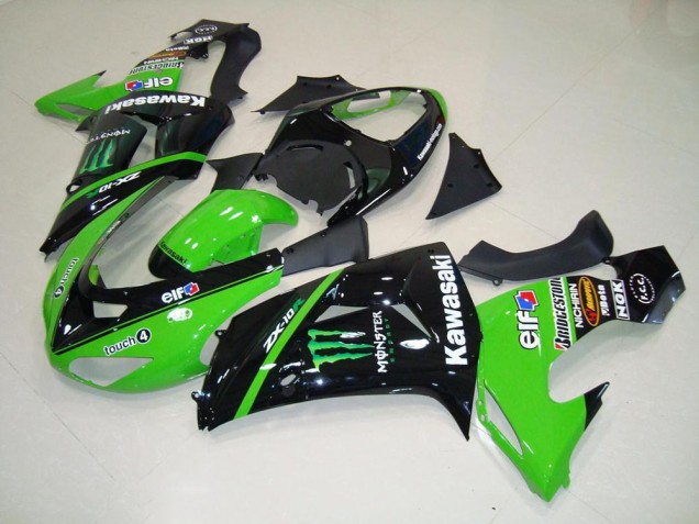 Carénages Moto Kawasaki ZX10R 06-07 - Vert Monster Carénages Moto Kawasaki ZX10R 06-07 - Vert Monster