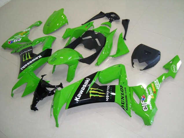Carénages Moto Kawasaki ZX10R 08-10 - Vert Monster Carénages Moto Kawasaki ZX10R 08-10 - Vert Monster
