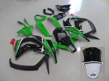 Carénages Moto Kawasaki ZX10R 11-15 - Vert et Noir