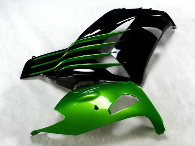 Carénages Moto Kawasaki ZX14R ZZR 1400 12-21 - Noir Vert Carénages Moto Kawasaki ZX14R ZZR 1400 12-21 - Noir Vert