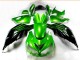 Carénages Moto Kawasaki ZX14R ZZR 1400 12-21 - Noir Vert Carénages Moto Kawasaki ZX14R ZZR 1400 12-21 - Noir Vert