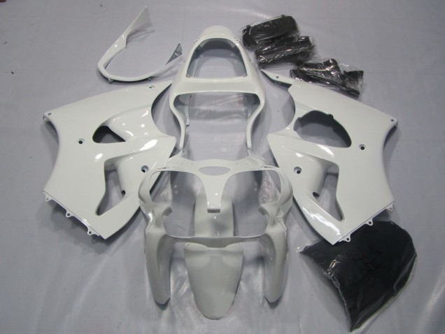 Carénages Moto Kawasaki ZX6R 00-02 - Blanc Carénages Moto Kawasaki ZX6R 00-02 - Blanc