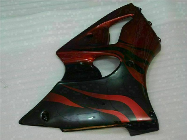 Carénages Moto Kawasaki ZX6R 00-02 - Rouge Carénages Moto Kawasaki ZX6R 00-02 - Rouge