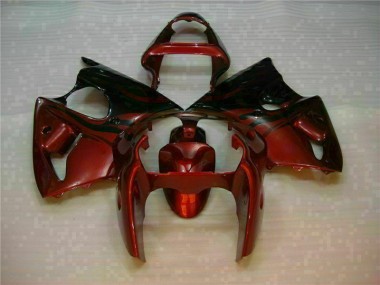 Carénages Moto Kawasaki ZX6R 00-02 - Rouge